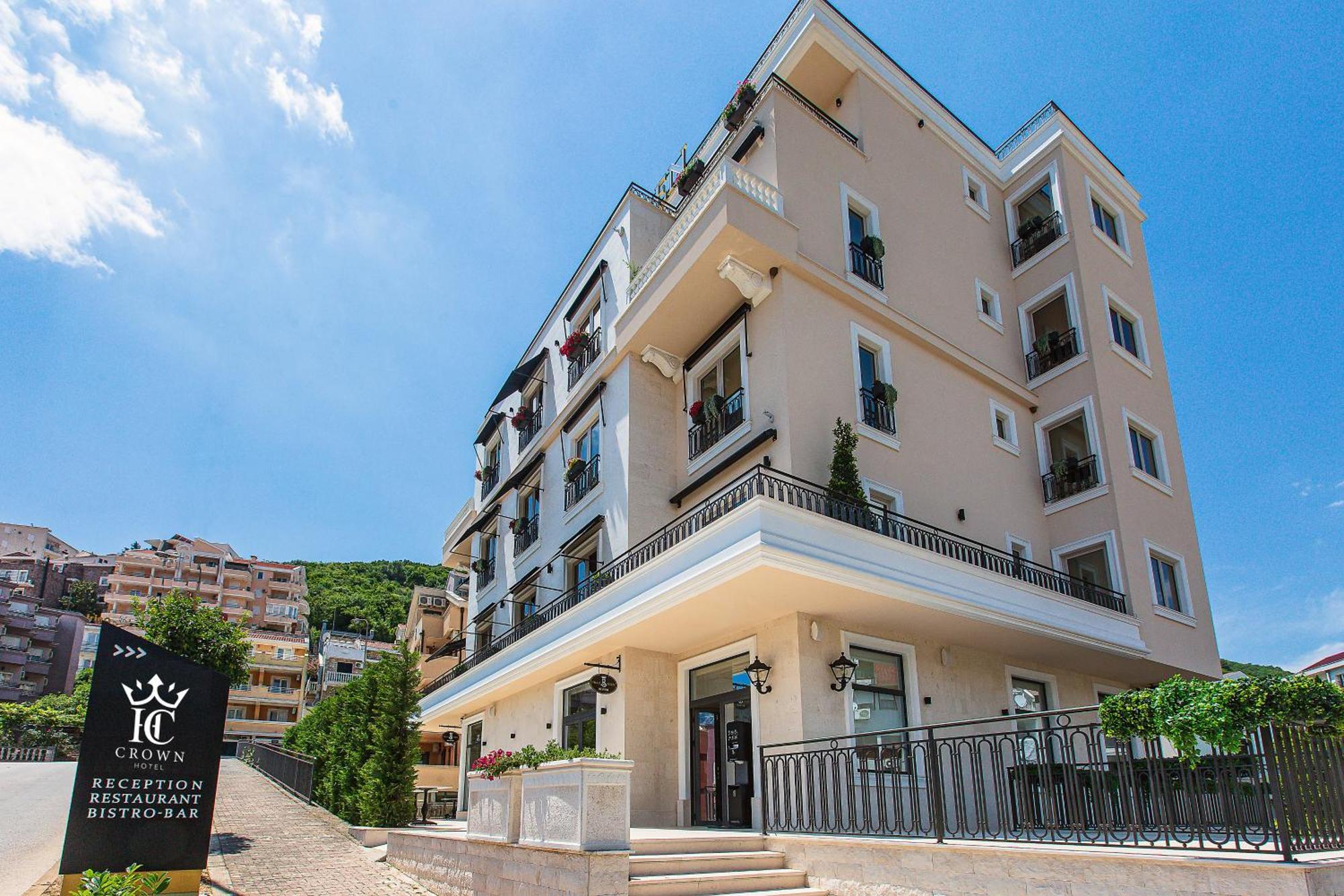 Hotel Crown Budva Eksteriør bilde